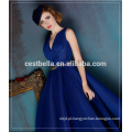 Moda Feminina Reino Unido EUA Top Quality Royal Blue Evening Dress Maxi Vintage Boutique Vestido Royal Blue Celebrity Dress